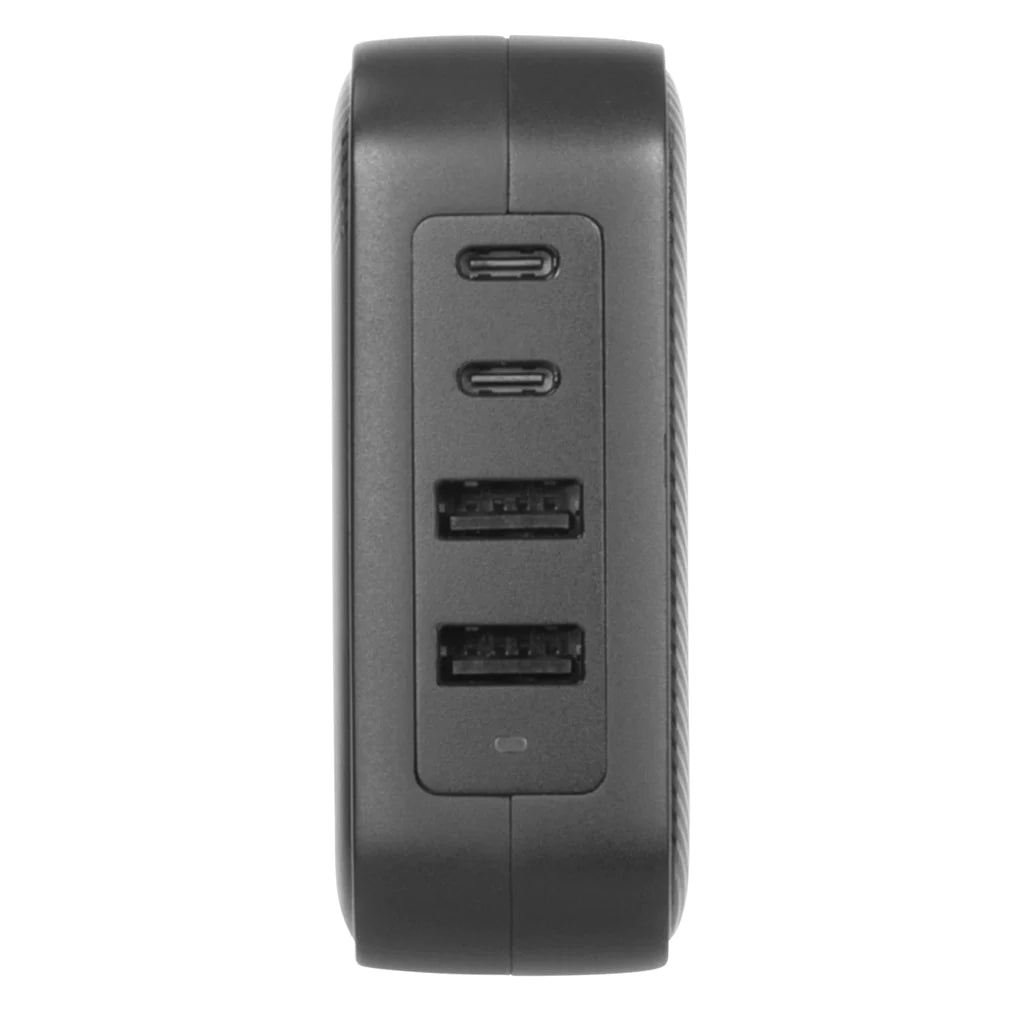 Targus Universal 100 W 4-Port vægoplader - med rejseadaptere